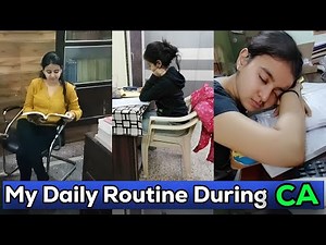 My Daily Routine During CA Exams | Air 01 Strategy | CA Nandini Agrawal