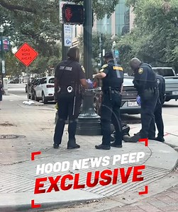 Deputies Stop Knife Attack Outside Downtown Courthouse Constable Precinct One Deputies arrested a man who brandished a knife and chased two pedestrians in the downtown courthouse complex. The suspect, identified as 49-year-old Cedric A. Madison, has been charged with aggravated assault with a deadly weapon. Deputies deployed a Taser to subdue him before taking him into custody. | Grizzy's Hood News