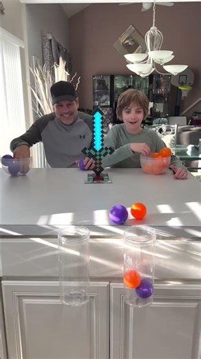 Color War Ball Battle // Purple VS Orange