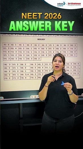 NEET 2026 Biology Answer Key 🌿 | NEET Paper Solution 2026 | Must Watch! #neet #neet2026