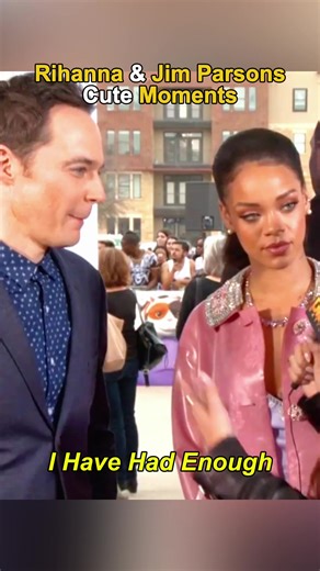 Rihanna & Jim Parsons cute moments #celebrity #fyp #rihanna #jimparsons #funny