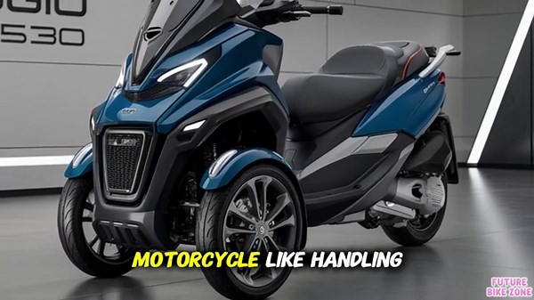 First Look 2025 Piaggio MP3 530 – High Tech Features & Stunning Design!