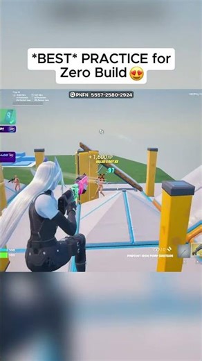 Zero Build Players needs to practice on this map 😱 #fortnite #shorts
