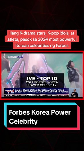 Most Powerful Korean Celebrities According to Forbes 2024