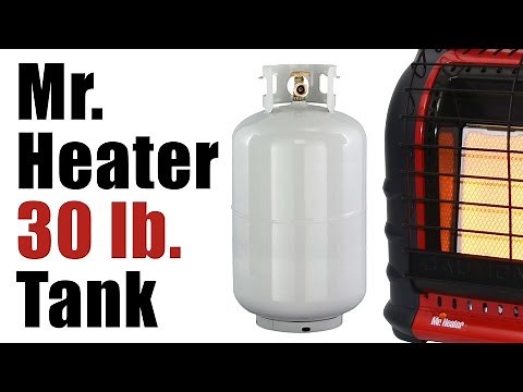 Mr Heater Big Buddy - 30 lb Propane Tank
