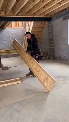 402K views · 6.3K reactions | Vigas de ingeniería TJI o I Joist fabricadas específicamente para soportar pisos y techos remplazando las vigas de madera tradicional. Glenn Rose Project En el Norte de Virginia,  #framing #vigasdemadera #themexicancarpenter #homebuilder #construction #carpinteria #casasdemadera | Mexican Carpenter | Facebook