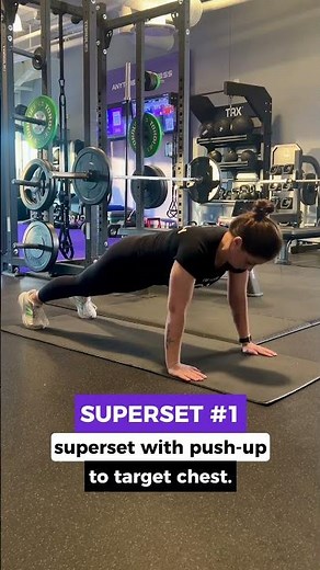 Muscular Endurance Superset Workout: Upper Body