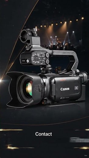 Canon xa40 modelo profesional en 4k