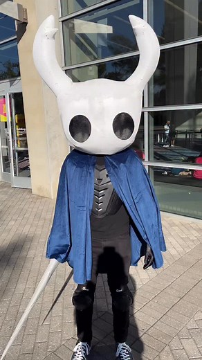 Final Boss for Gamers going outside… . . . #Hollowknight #knight #bossfight #boss #cosplay #dreamhack #pc #gaming | AZNDevil