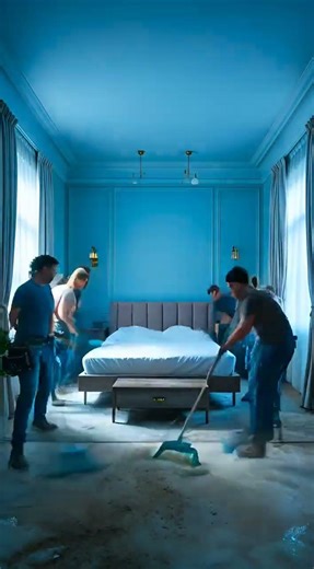 They transformed this room in 10 seconds 😱 #Shorts