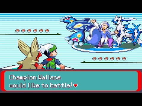 Pokemon Emerald Horizons - vs Champion Wallace (Prismatic Bubbles/Weaker Attacks, Challenge Mode)