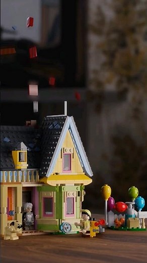 Lego UP Movie House Satisfying Build