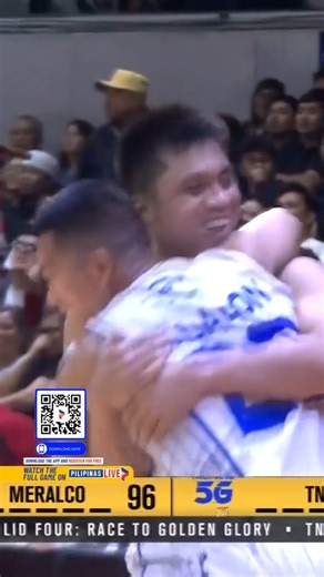 ALL IN A FEW SECONDS! 😱🔥 Rey Nambatac buried a cold-blooded four-pointer before Jordan Heading goes for a steal-and-layup as TNT Tropang 5G grabbed a 1-point lead over the Meralco Bolts in the final minute of the PBA Season 50 Philippine Cup semifinals. #PBA50 #PBA50LID | One Sports