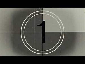 Free Super Old Retro Movie Countdown From Cinema Reel