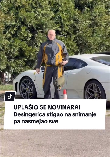 UPLAŠIO SE NOVINARA! Desingerica stigao na snimanje pa nasmejao sve #alo #aloonline #alodnevnenovine #alonovine #fyf