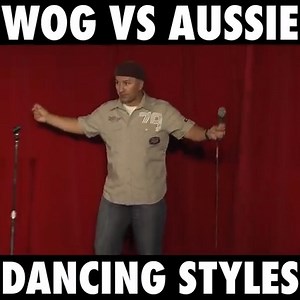 Wog dancing vs. Aussie Dancing | TAHIR Comedian