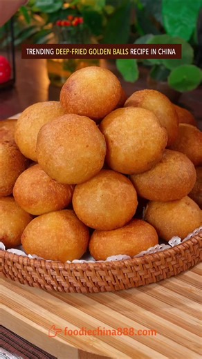 Delicious Deep-Fried Golden Balls Recipe
