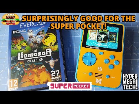 Evercade Llamasoft Collection - Surprisingly Good For The Super Pocket!