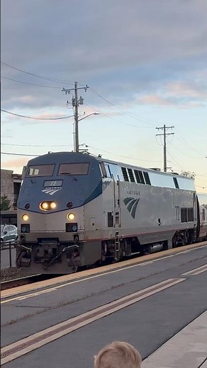 Amtrak 72 Leading Cascades Talgo At Edmonds Station! #train #trainvideo #railroad #railway #amtrak