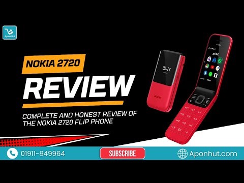Nokia 2720 Flip Phone Full Review | Nokia 2720 Flip Phone Best Price in Bangladesh - Aponhut