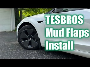 How to Install Mud Flaps on Tesla Model 3