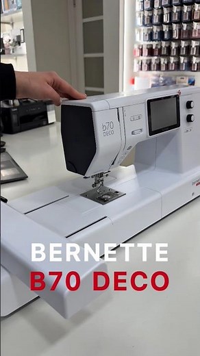 Bernette B70 Deco 👉 Створюйте вишивку за власними дизайнами 🤩
