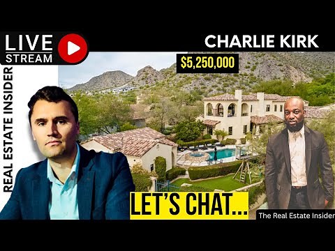 LIVE: Charlie Kirk $5.25 Million Mansion