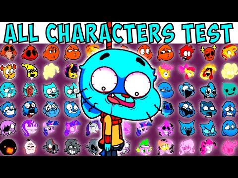 ALL CHARACTERS TEST | FNF Character Test | Gameplay VS Playground