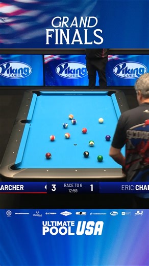 Precision out from Johnny Archer #UltimatePoolLeague #UPL #UltimatePoolUSA #8ball #billiards #pool #8BallPool | Ultimate Pool USA