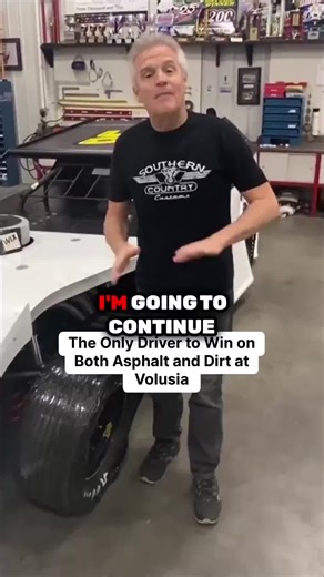 The Only Driver to Win on Asphalt and Dirt at Volusia