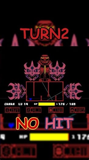 underfell:plan sans phase1 turn2 no hit