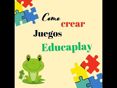 Como crear juegos en Educaplay