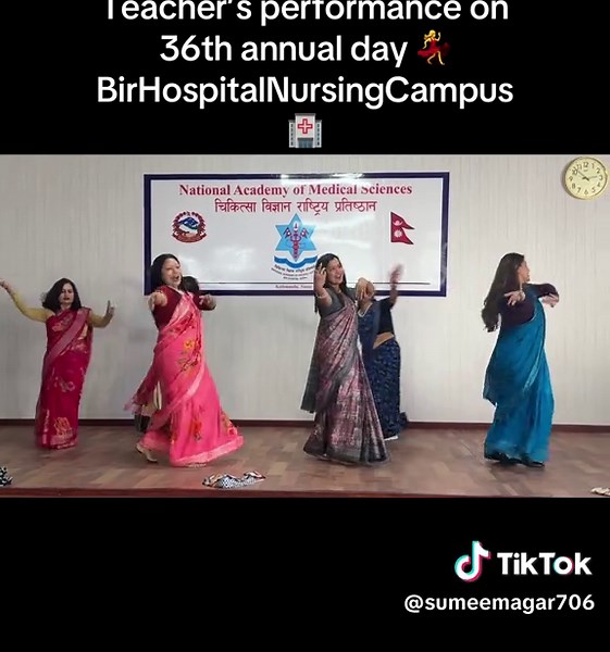 Celebrating 36th Annual Day at Bir Hospital Nursing Campus