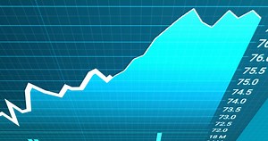 Share Stock Market Trading Chart Graphic Stock Footage SBV-313823332 - Storyblocks