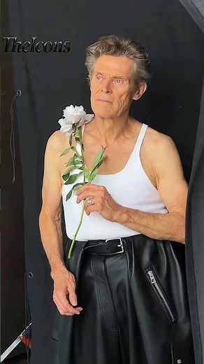 Willem Dafoe Posing At New PhotoShoot #willemdafoe