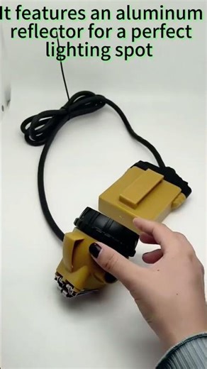 KL12lm Corded Cap Lamp 250000 Lux Brightness