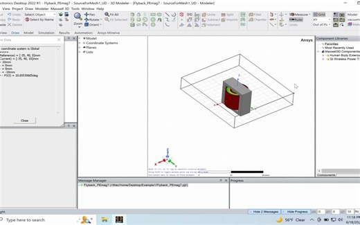 017 Maxwell 3D Analysis Setup