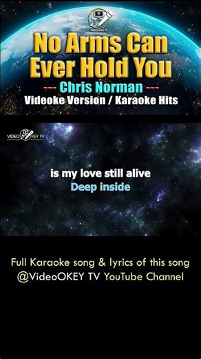 No arms can ever hold you - Chris Norman - KaraokeTeaser-1 #karaokesongswithlyrics #karaoke