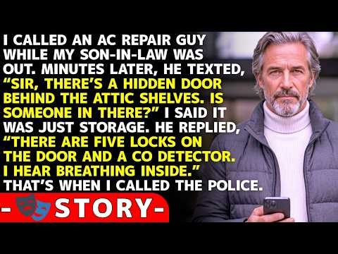 I Called An AC Repair Guy In 115°F Heat. He Texted Me: “Sir, There’s A Hidden Door In The Attic…”