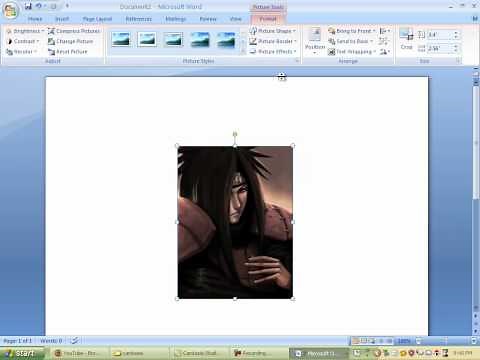 Inserting and Editing Picture in MS Word
