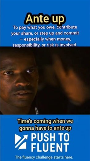 Ante Up 💰 | Real English Expression Explained