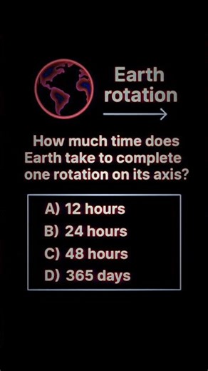 Earth Rotation Quiz 🌍✨ | Can You Answer Correctly?