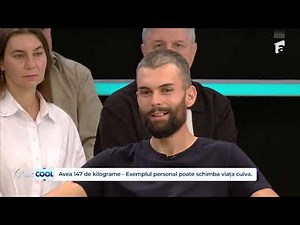 Alex avea 147 de kilograme! A slăbit după ce a primit un diagnostic la ficat