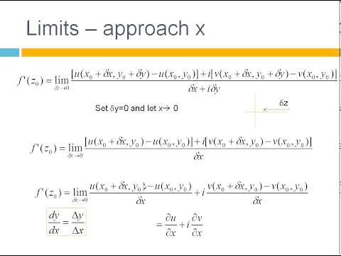Derivation of the Cauchy--Riemann Equations from First Principles