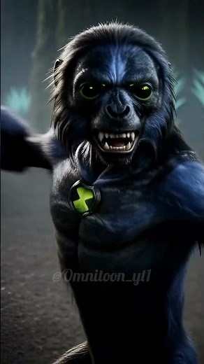 spidermonkey Action! | Epic AI-Generated Ben 10 Battle Scene 🕷️🔥