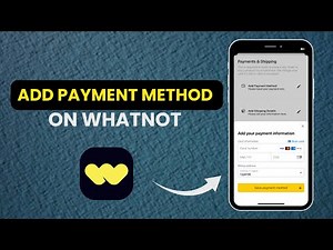 How To Add Payment Method On Whatnot