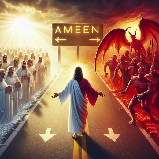 Jesus Vs Satan - Amen & Skip #Jesus #JesusChrist #God #catholic