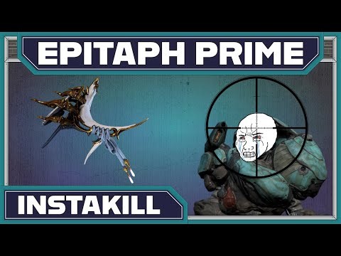 WARFRAME | EPITAPH PRIME BUILD! 2024 BUILD