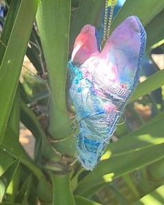 1.1K views | Inspired by our beautiful mornington peninsula beaches. Silk, cotton, denim, threads and a hint of sparkle. Zero waste reclaimed textiles | Upcycled Artistry | Facebook