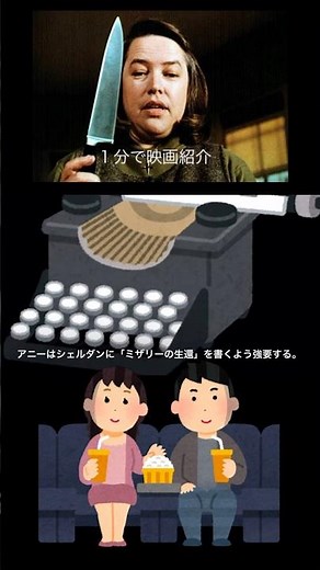 1分で映画紹介「ミザリー」